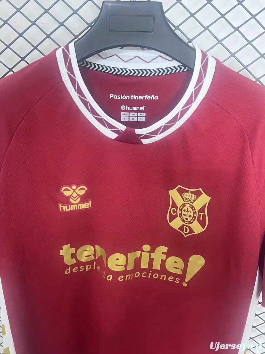 25/26 Tenerife Away Red Jersey