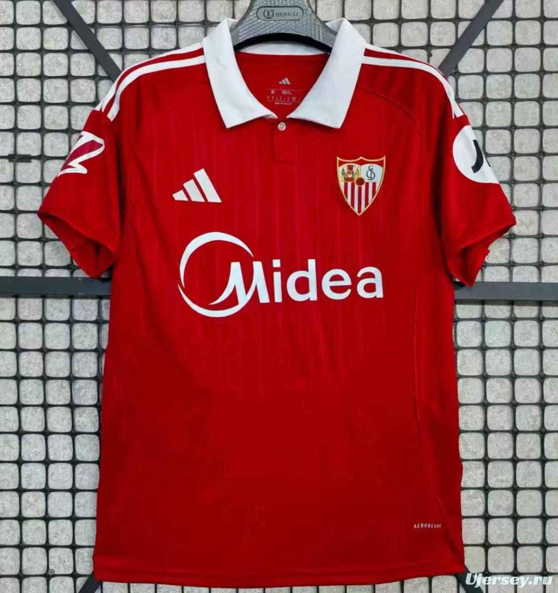25/26 Valencia Away Red Jersey