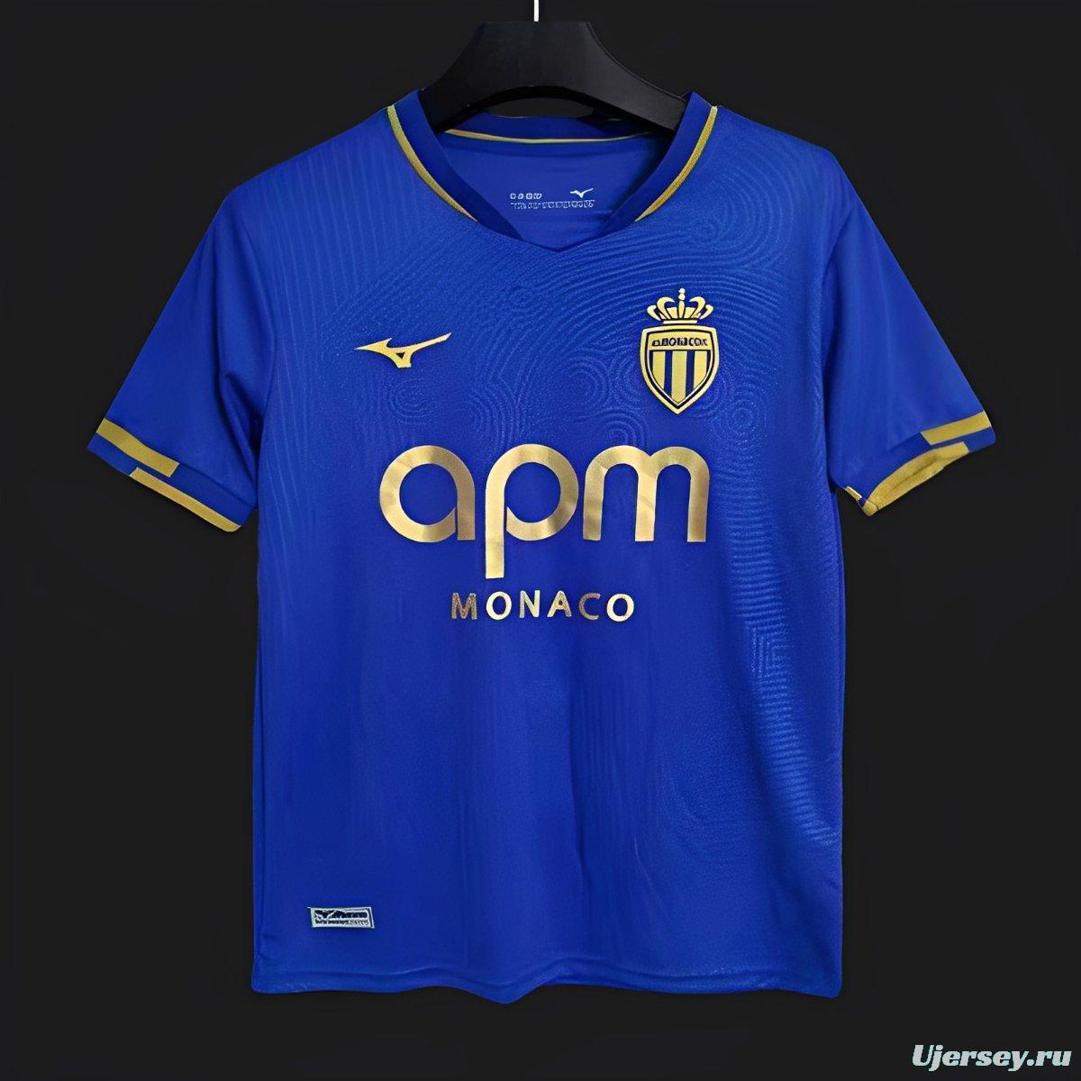 25/26 Monaco Away Blue Jersey
