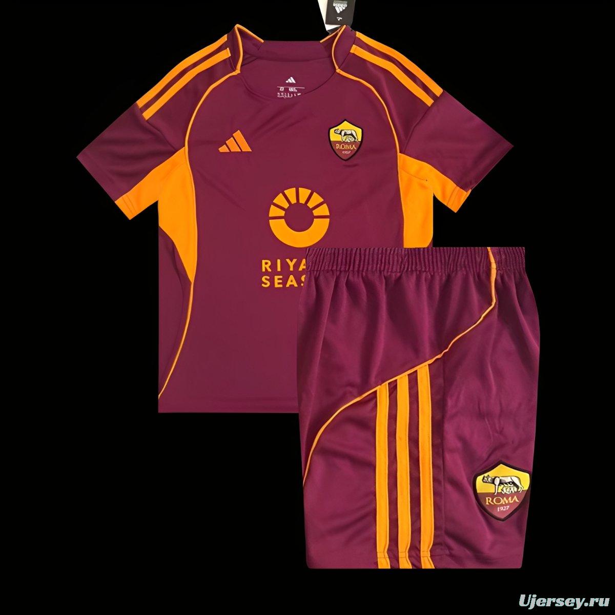 25/26 Kids Roma Home Jersey