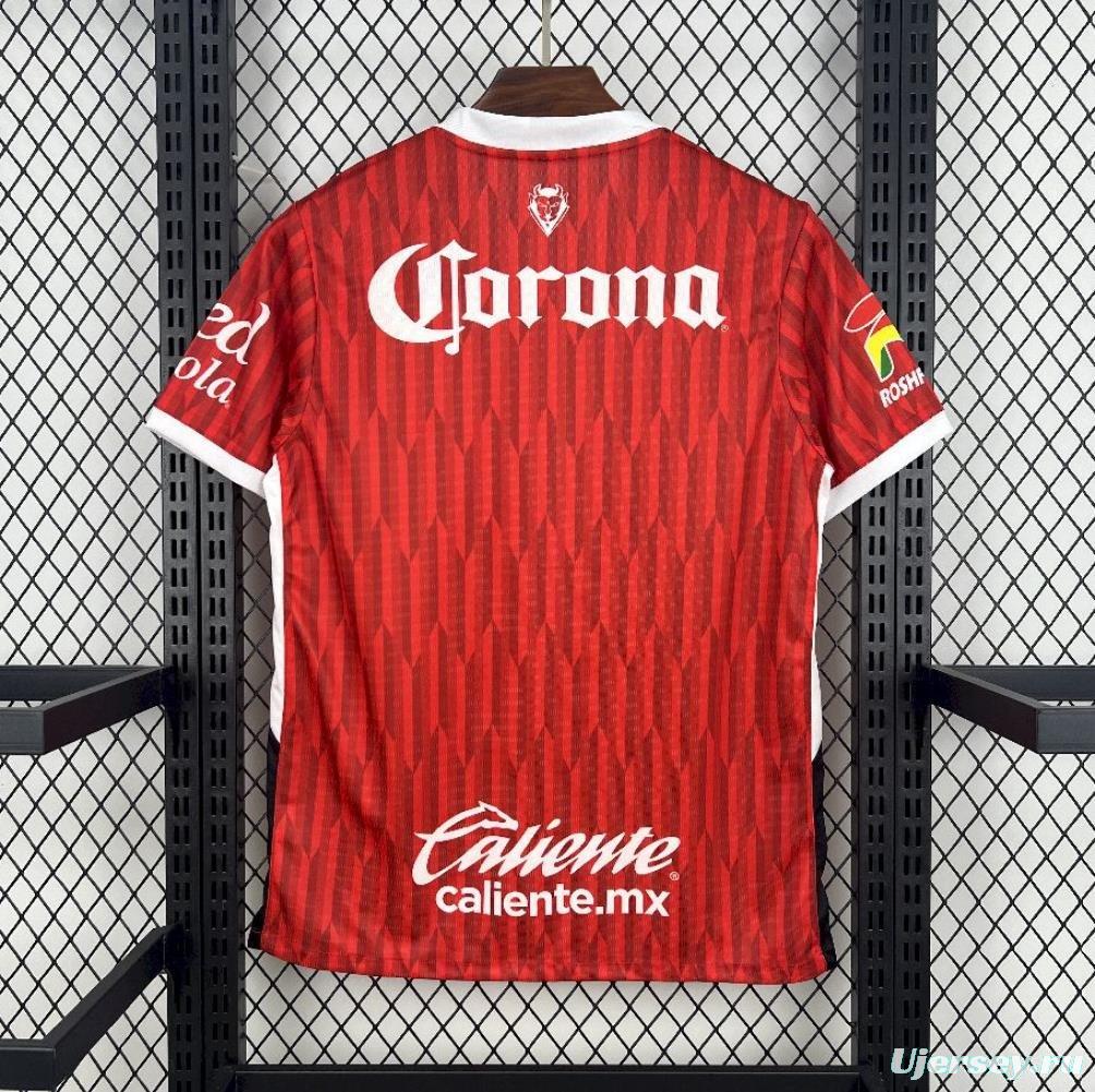 25/26 Deportivo Toluca Home Jersey