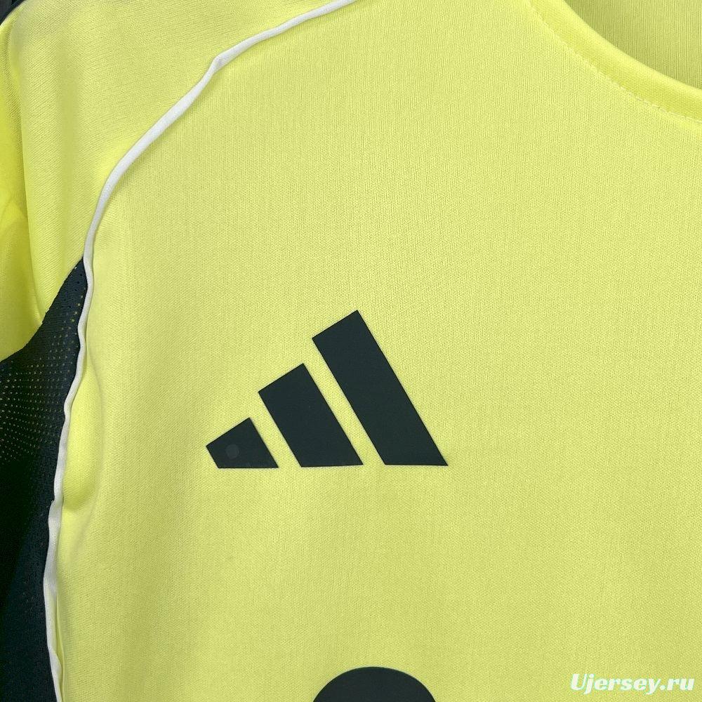25/26 Fenerbahce Away Yellow Jersey