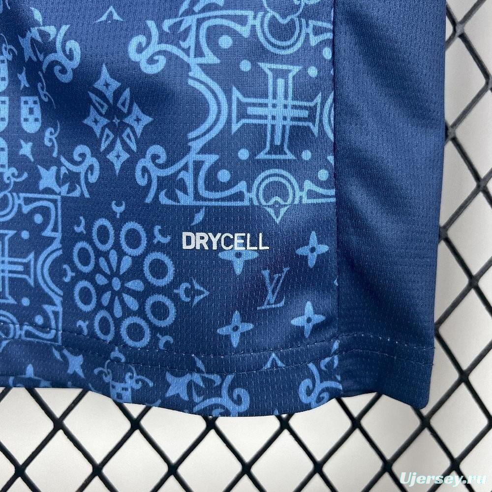 2025 Portugal Louis Vuitton Navy Special Jersey