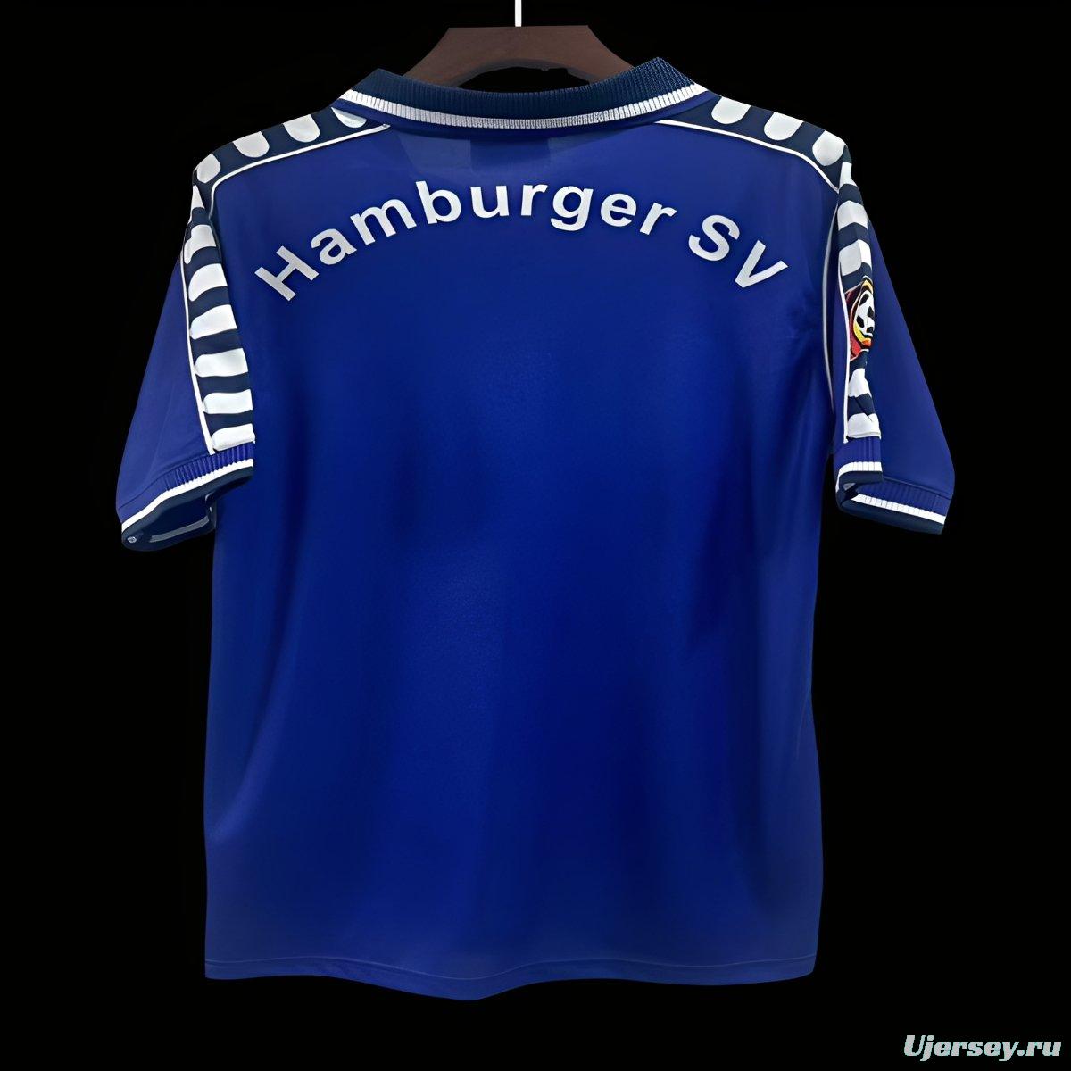 Retro 00/01 Hamburger SV Away Blue Jersey