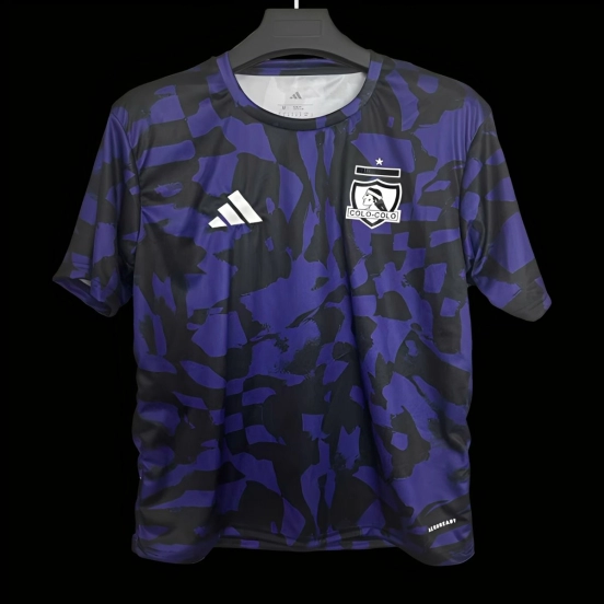25/26 Colo-Colo Purple with Camouflage Pattern Pre-Match Jersey