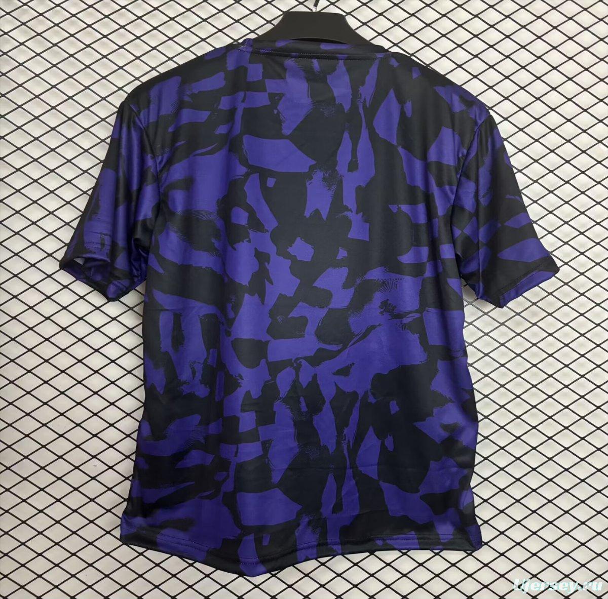 25/26 Colo-Colo Purple with Camouflage Pattern Pre-Match Jersey