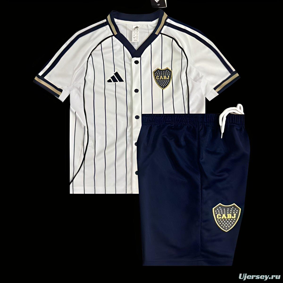 25/26 Kids Boca Juniors US Pack Baseball Jersey