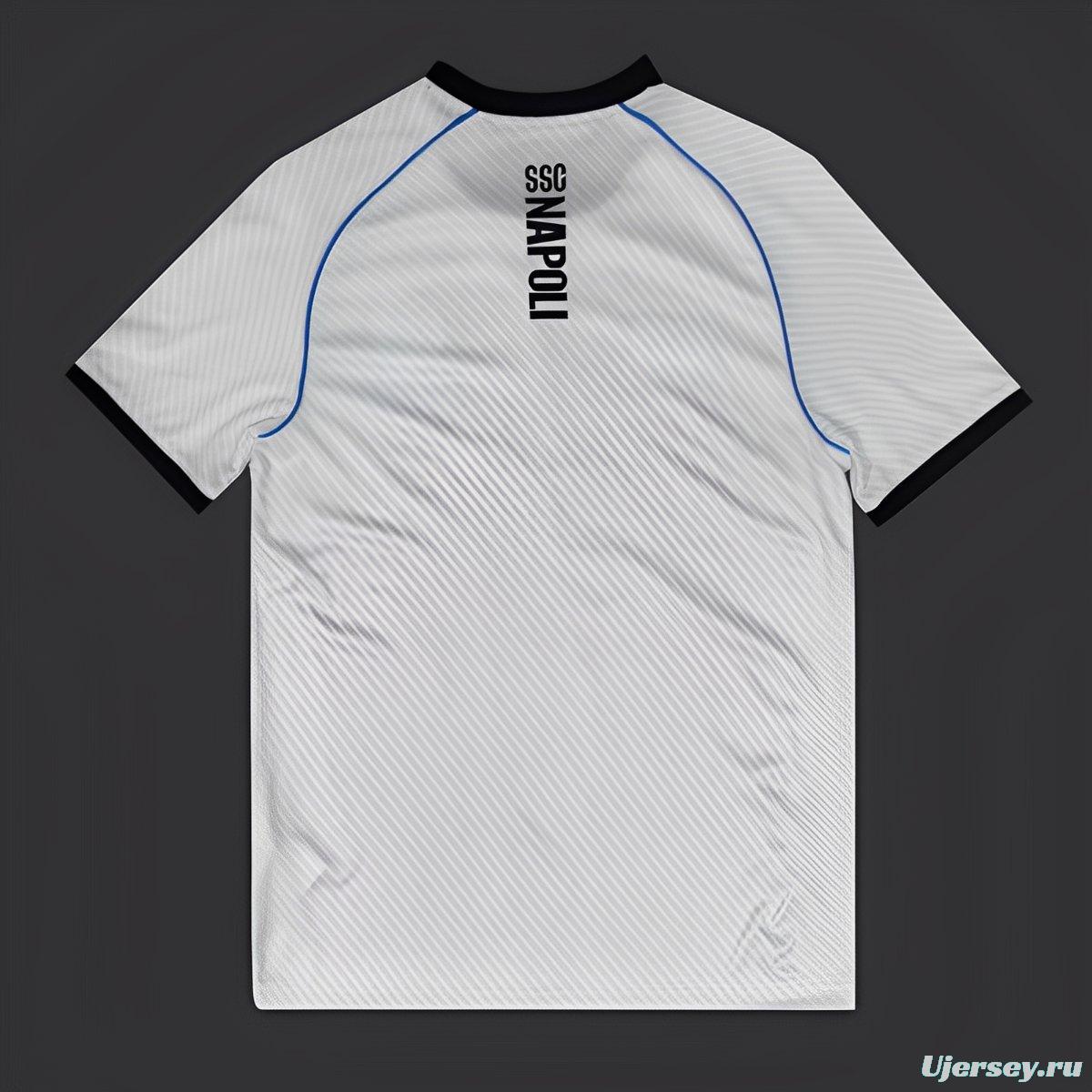 25/26 SSC Napoli White/Silver Training Jersey