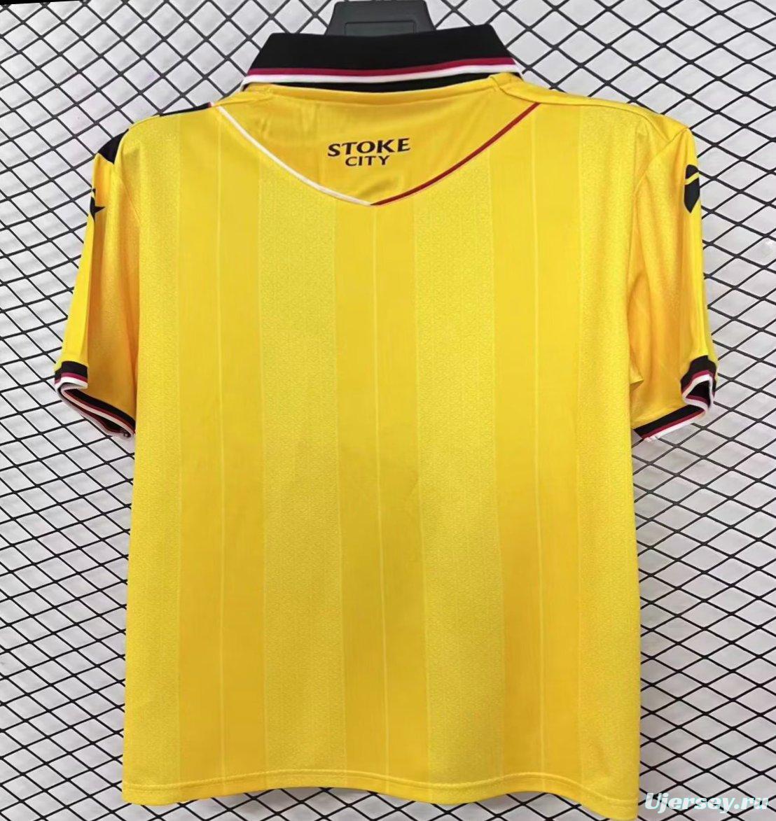 25/26 Stoke City Third Yellow Jersey