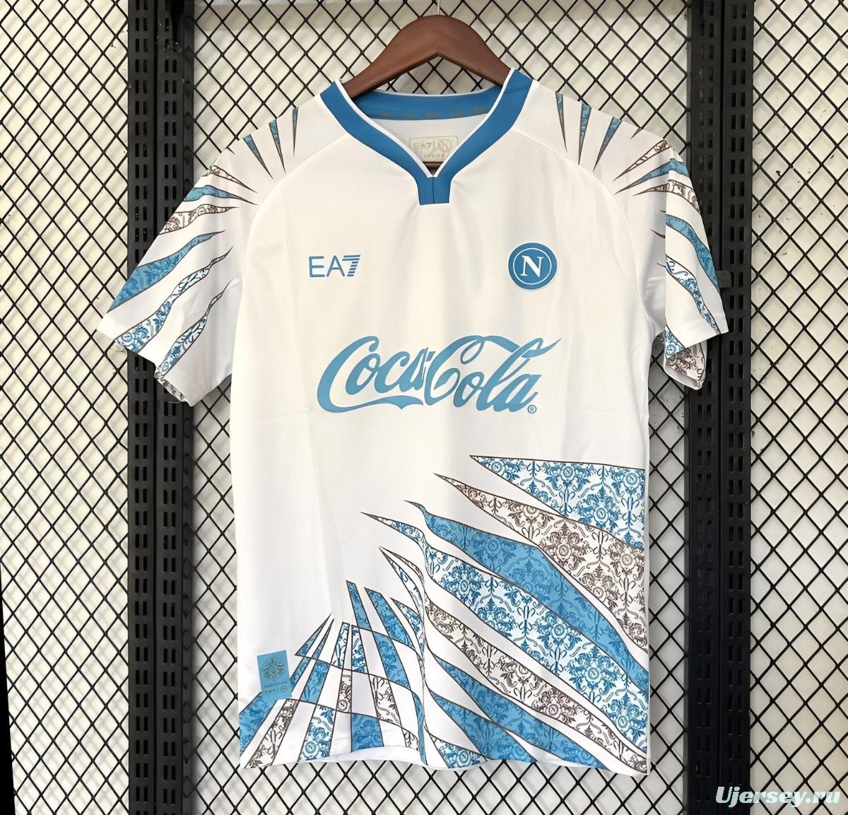 25/26 Napoli WHITE Pre-Match Jersey