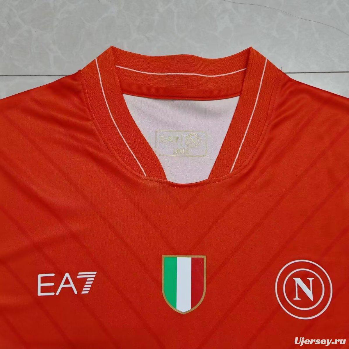 25/26 Napoli Red Goalkeeper Jersey
