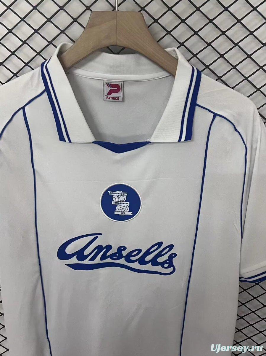 Retro 84/85 Birmingham City Away White Jersey