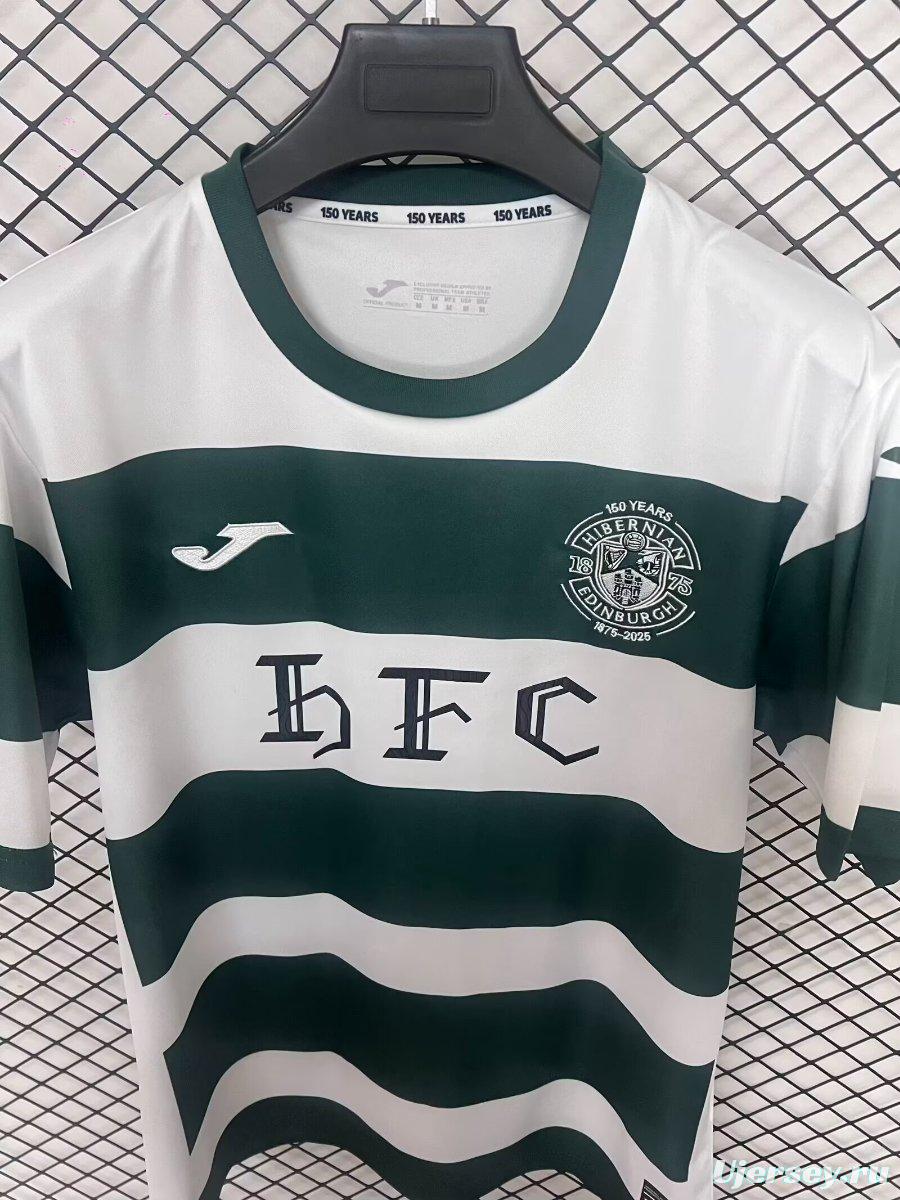 25/26 Hibernian 150Th Anniversary Jersey