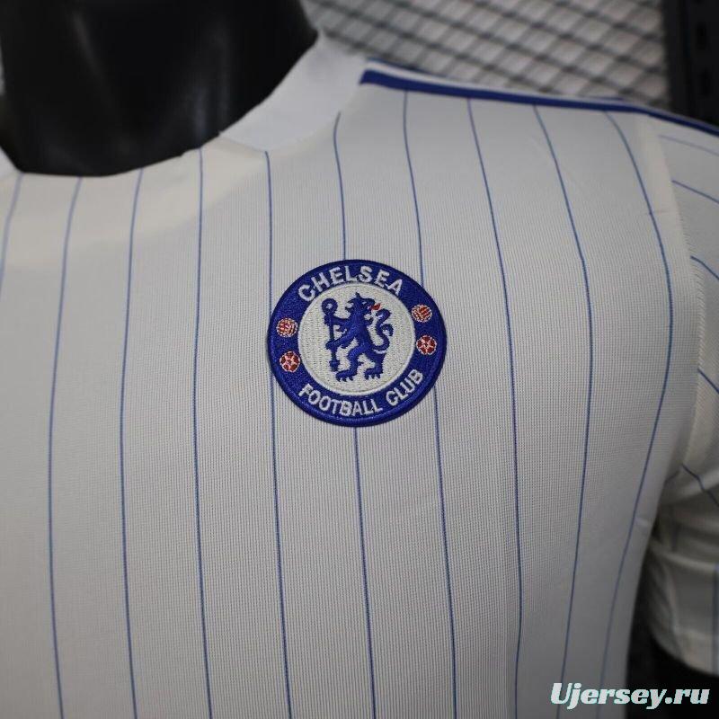 Player Version 25/26 Chelsea Adidas Original Terrace Icons WHITE Jersey