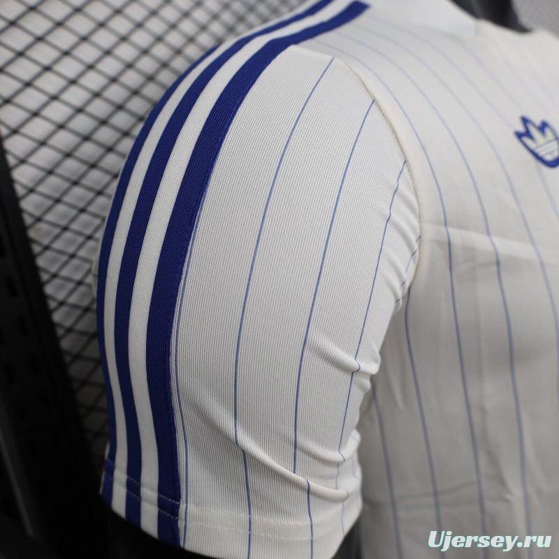 Player Version 25/26 Chelsea Adidas Original Terrace Icons WHITE Jersey