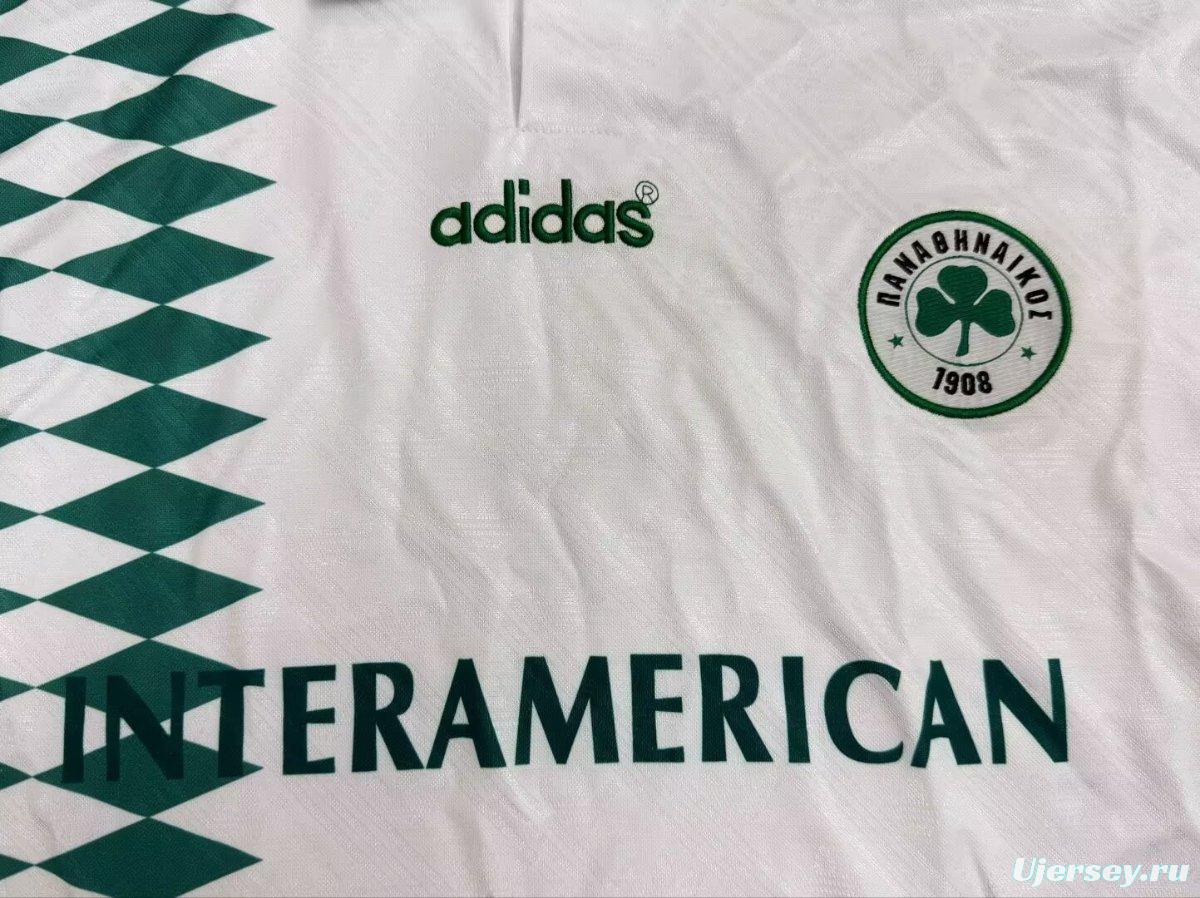 Retro 95/96 Panathinaikos Away Jersey