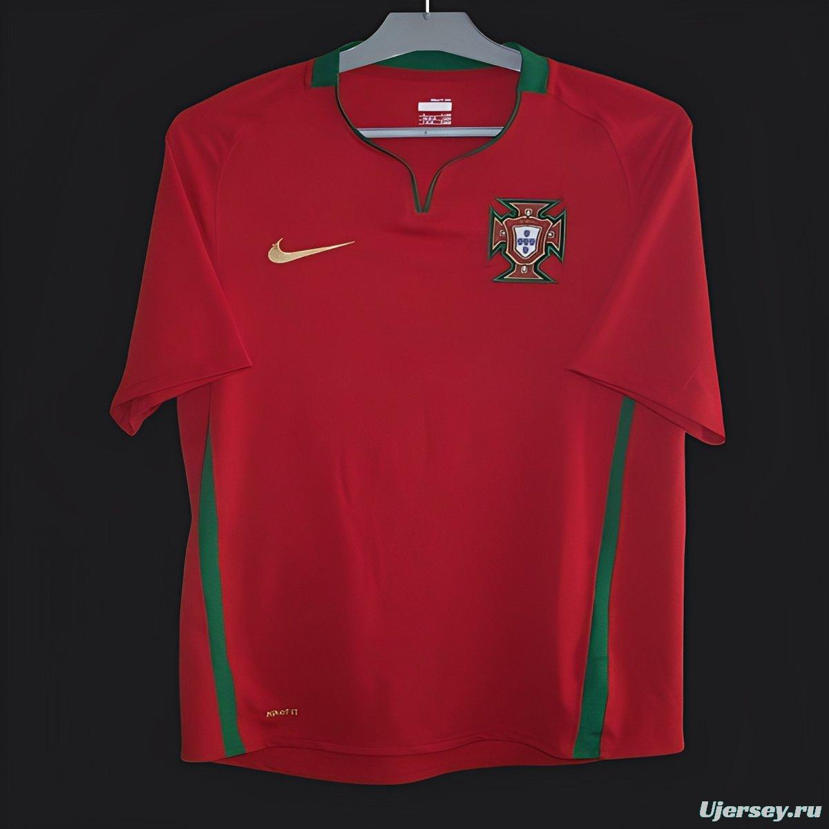 Retro 2008 Portugal Home Jersey