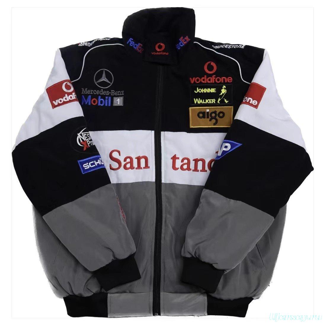 2025 New Adult F1 MOTO Jacket Ebroidered Cotton Padded F 1 Racing Jacket