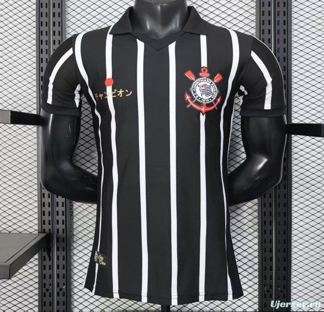 Player Version 25/26 Corinthians Black Stripe Special Edition Jersey