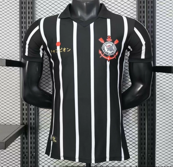 Player Version 25/26 Corinthians Black Stripe Special Edition Jersey