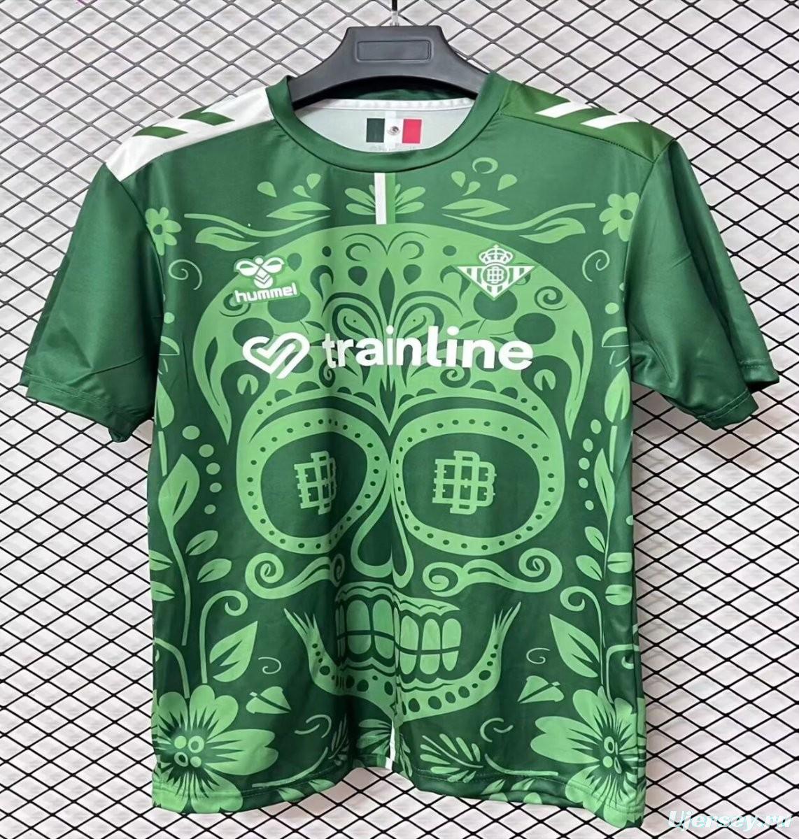 25/26 Real Betis Balompie Green Day of the Dead Jersey