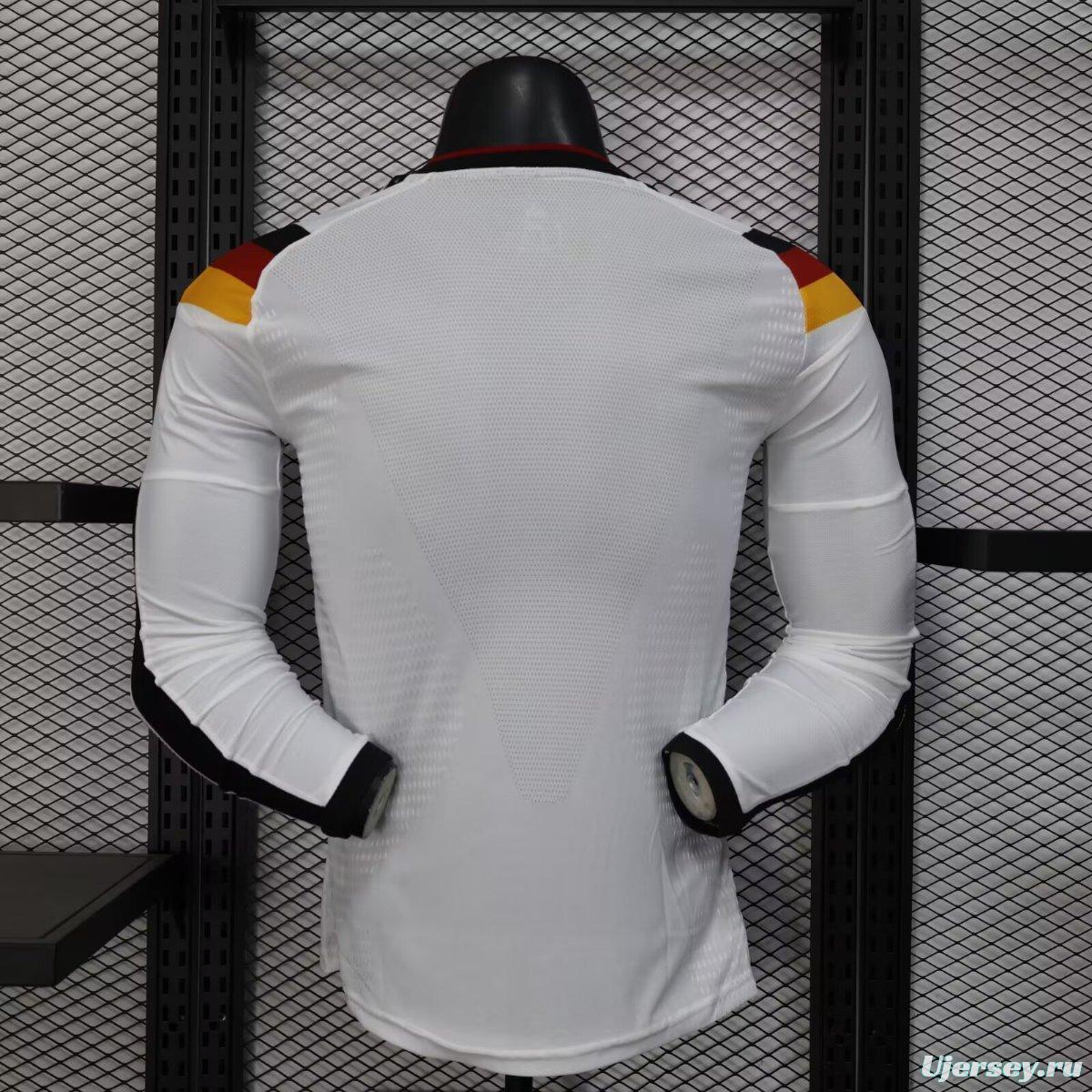 Player Version 2026 Germany Home Long Sleeve Jersey