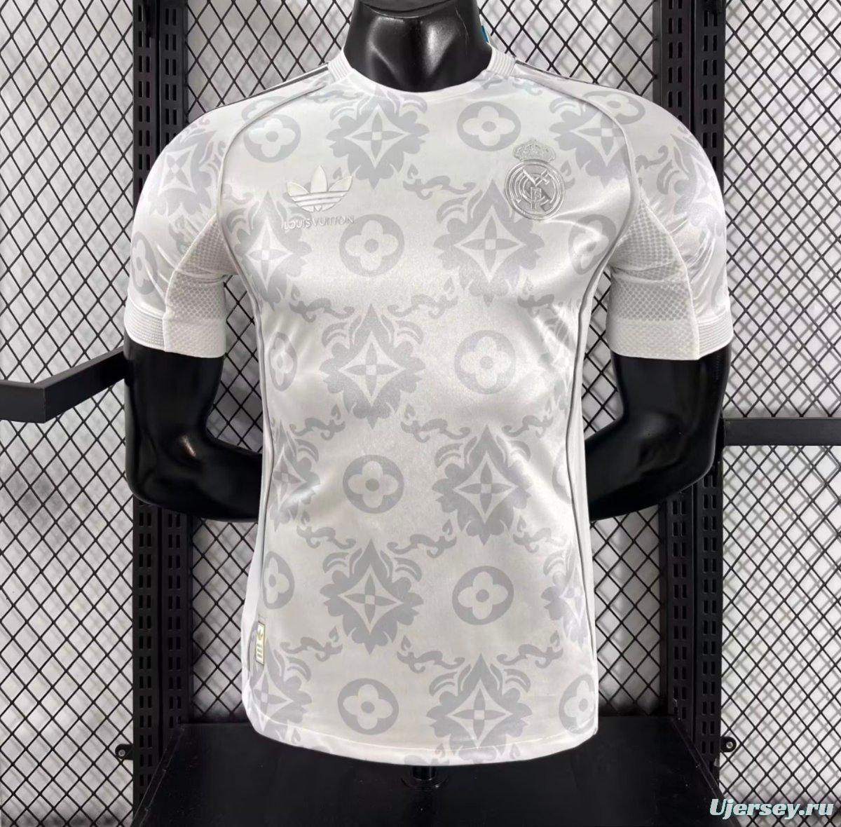 Player Version 25/26 Real Madrid x Louis Vuitton Special Jersey
