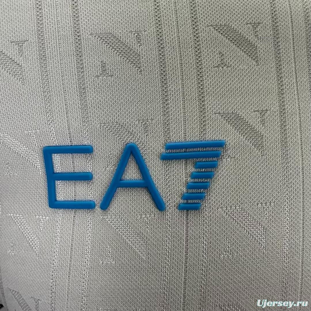 Player Version 25/26 SSC Napoli Champion Away White Jersey