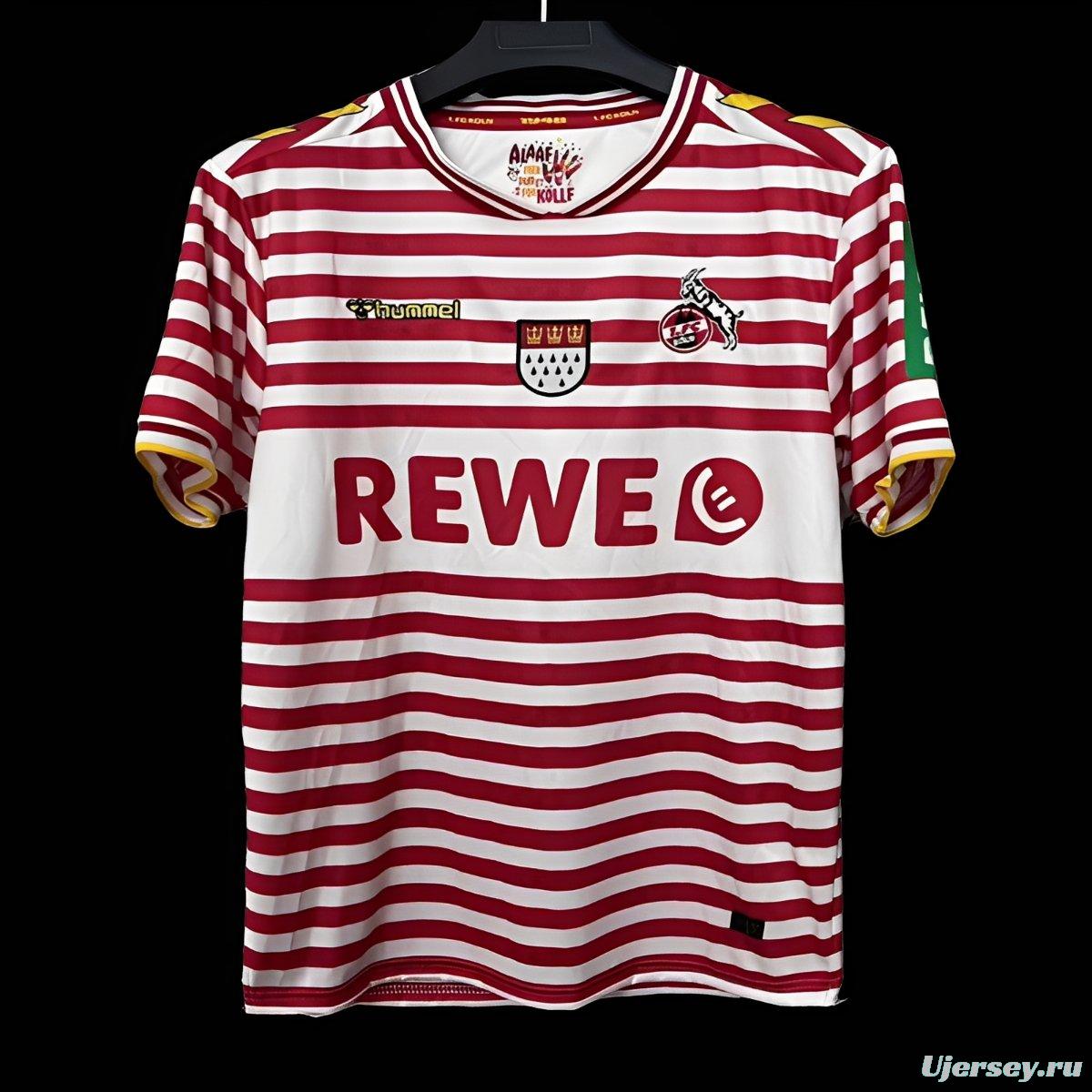 25/26 Koln Carnival White/Red Special Jersey