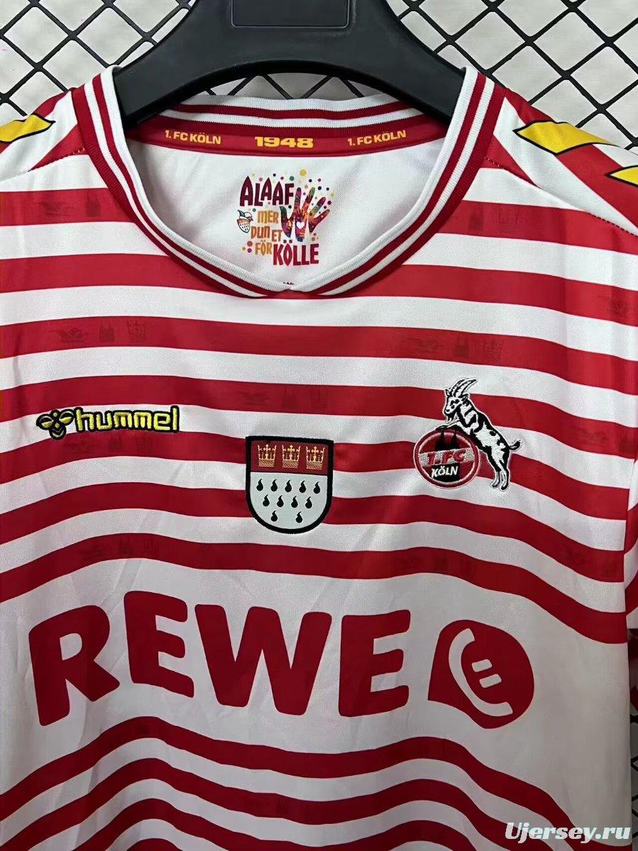 25/26 Koln Carnival White/Red Special Jersey
