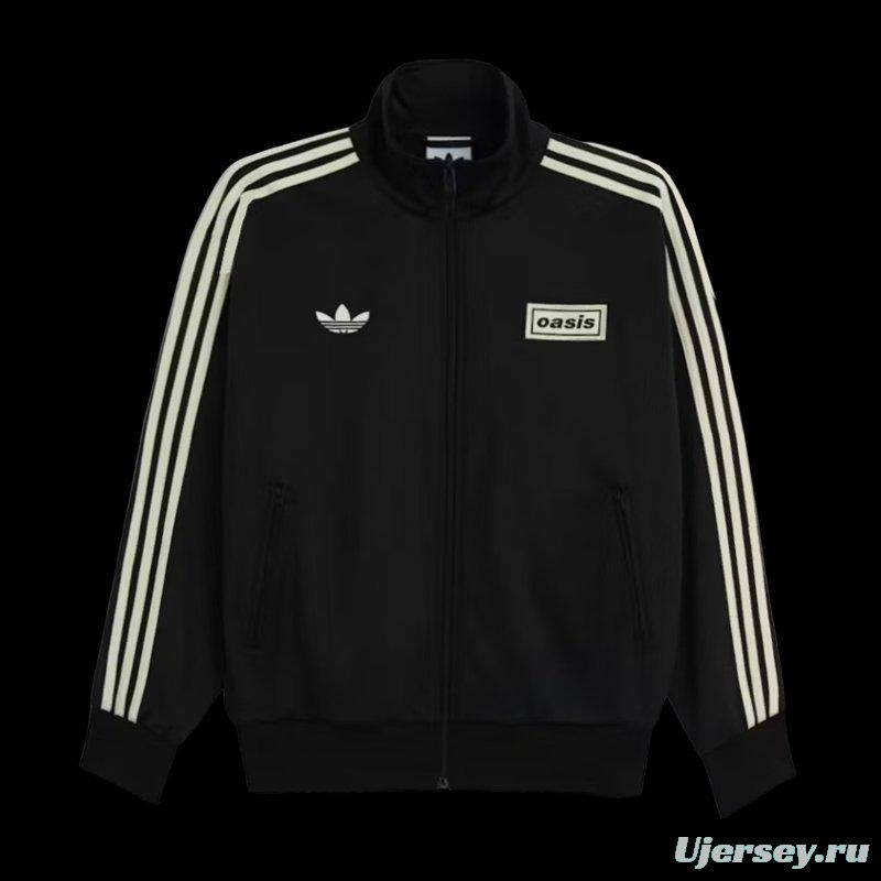 adidas x Oasis Tour Firebird Track Top Black