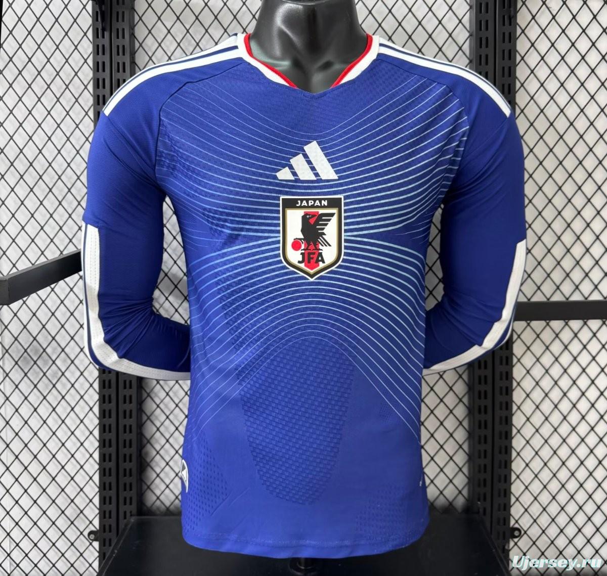 2026 Japan Home Long Sleeve Jersey