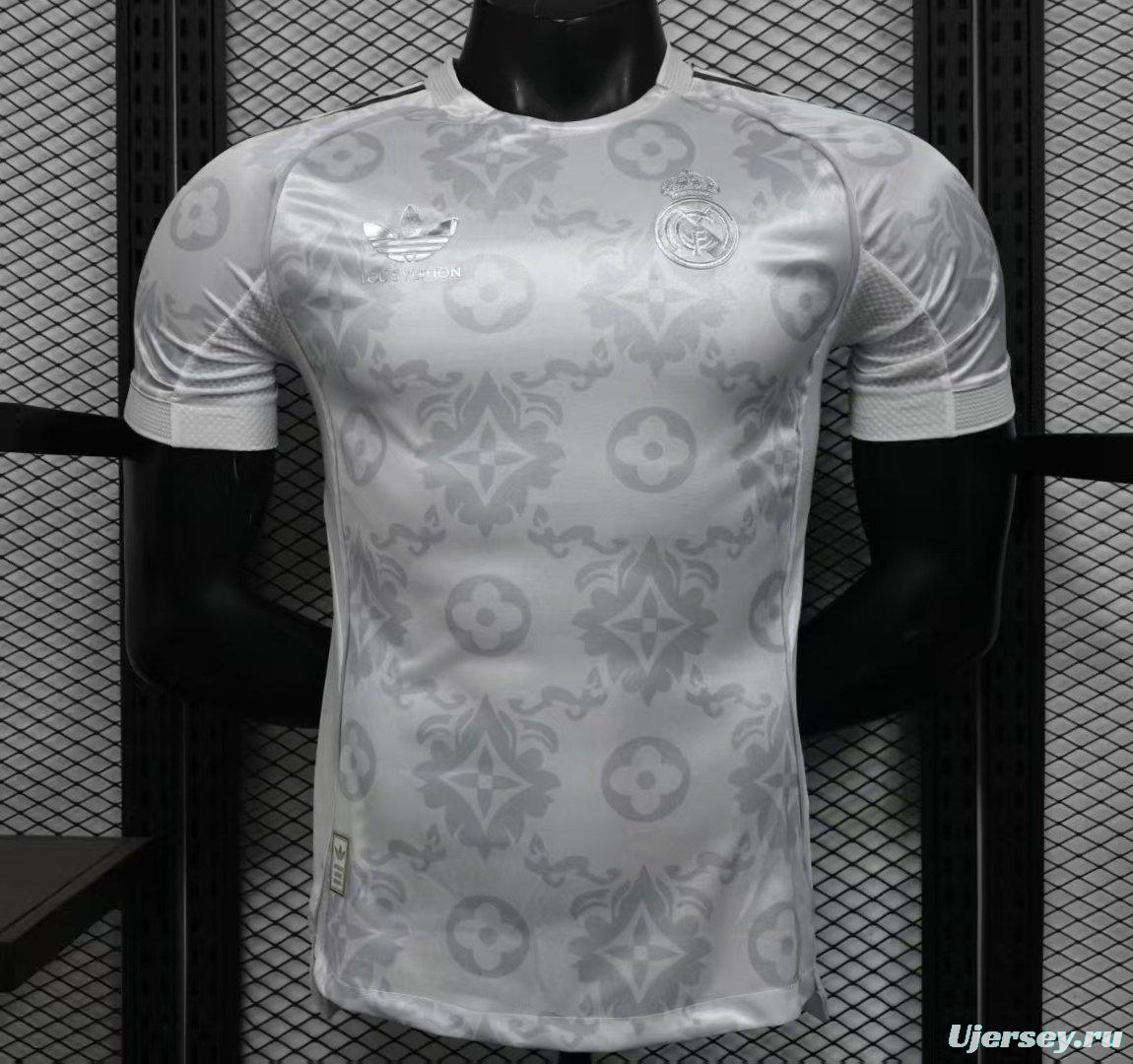 25/26 Player Version  Real Madrid Special Edition White Jersey