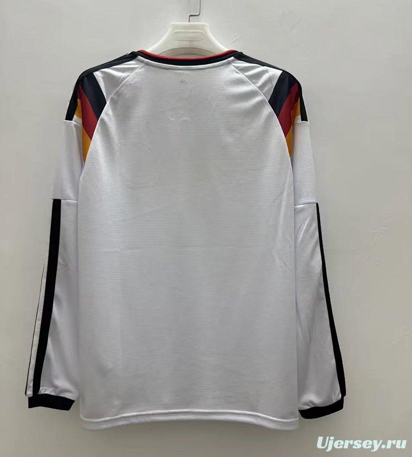 2026 Mens Germany World Cup Home Long Sleeve Jersey