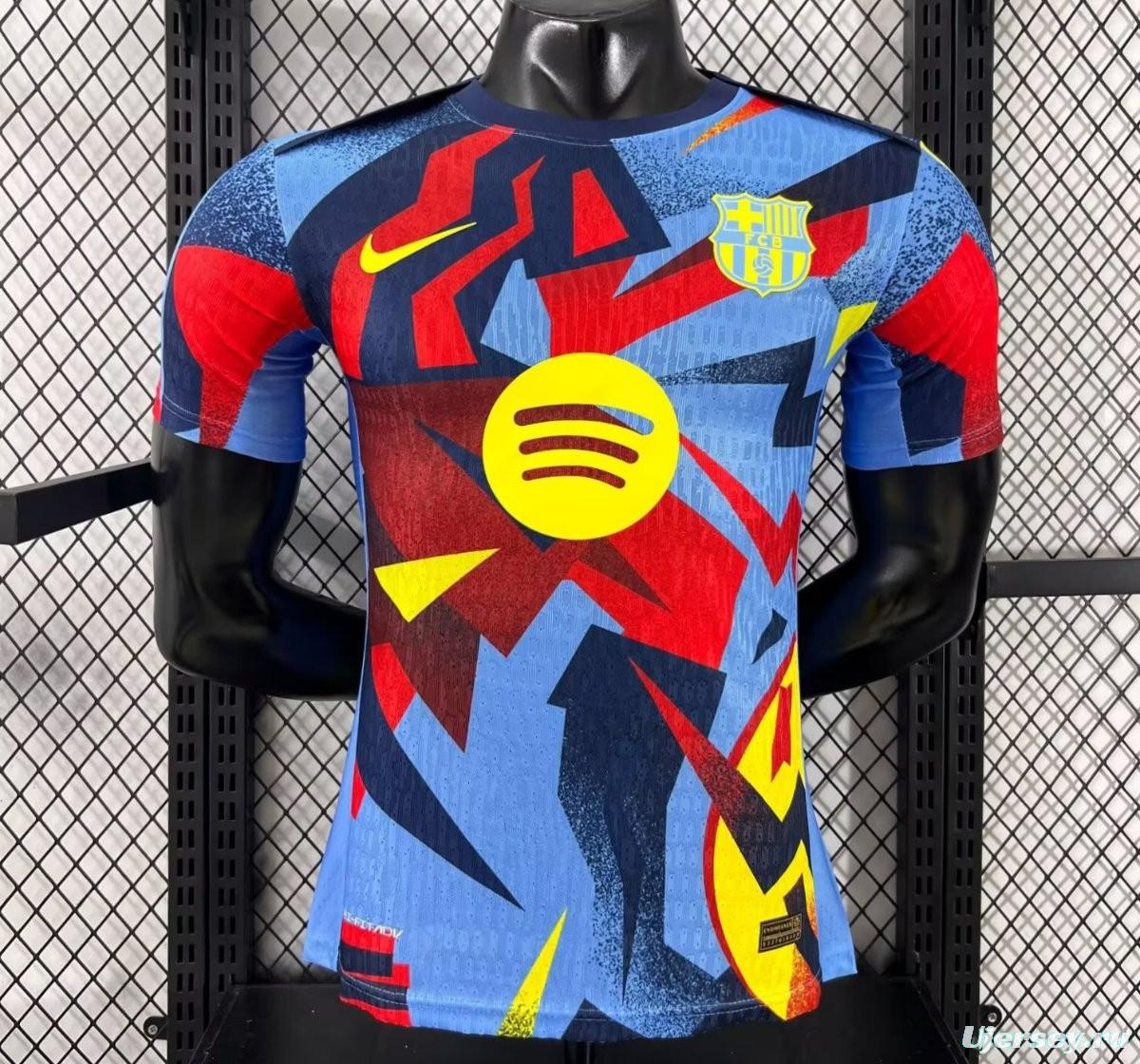 Player Version 25/26 FC Barcelona El Clasico Fourth Pre-Match Jersey