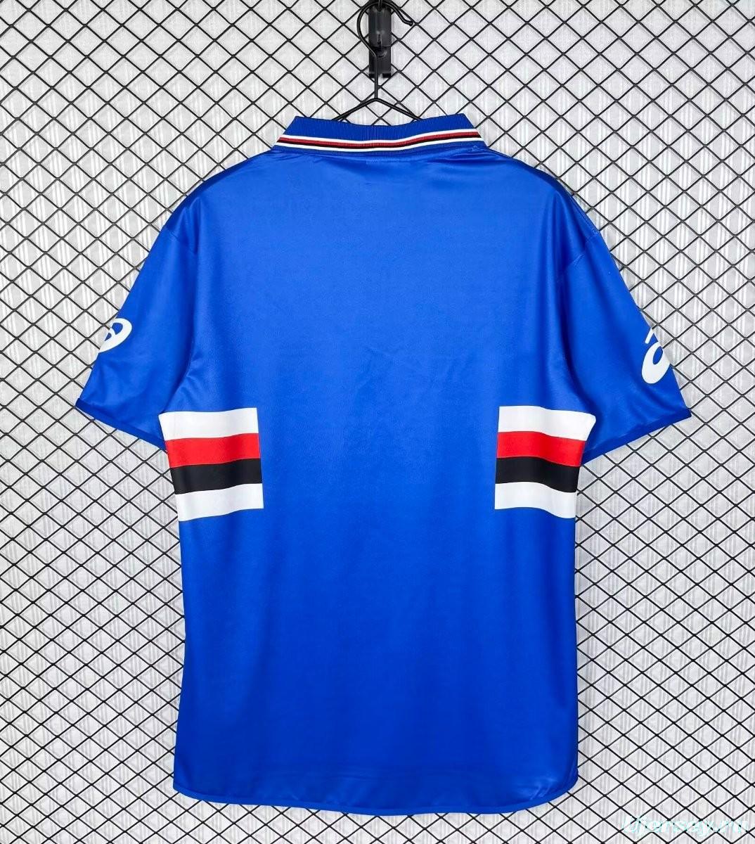 Retro 03/04 Sampdoria Home Jersey