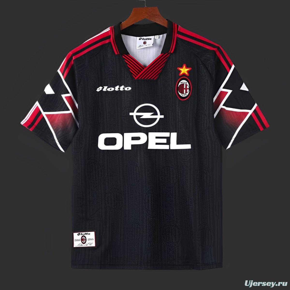 Retro 97/98 AC Third Black Jersey