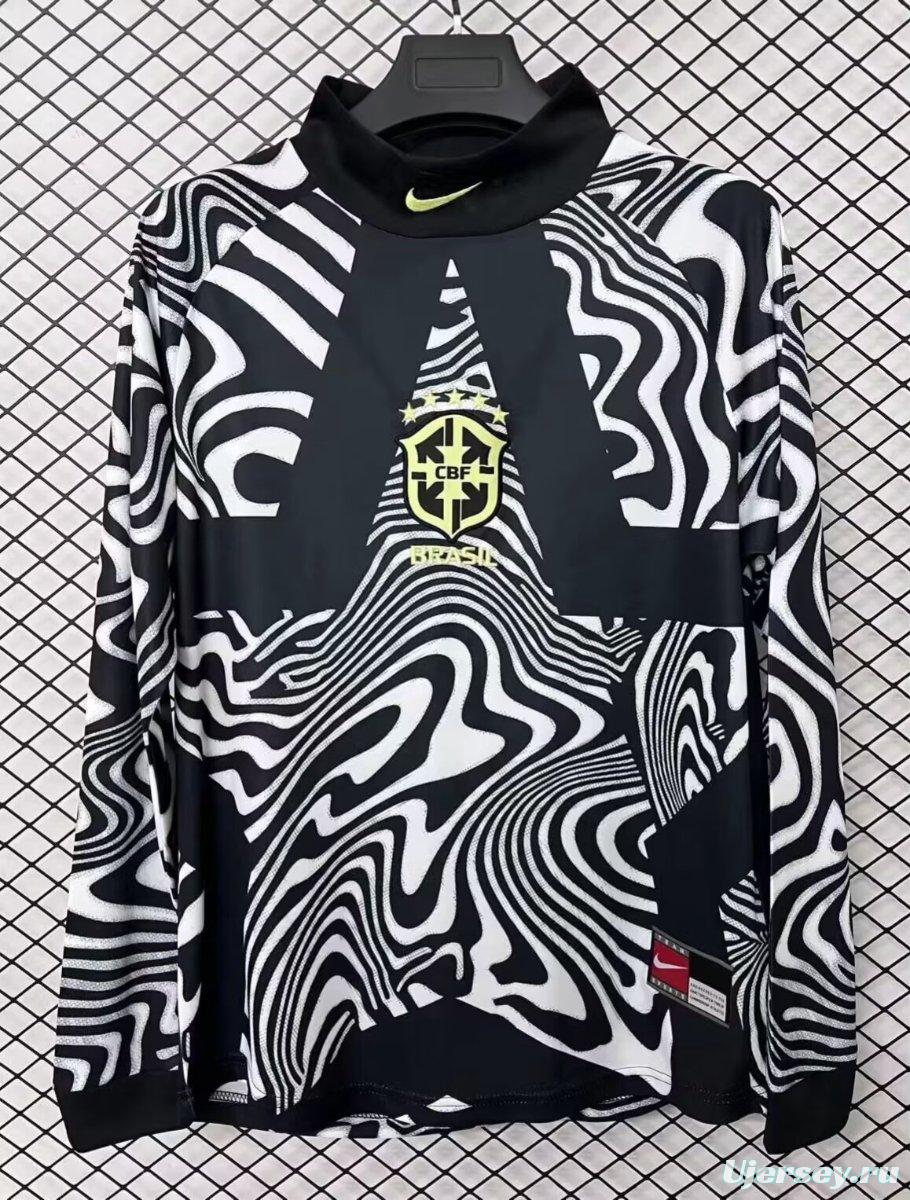 2026 Brazil Goalkeeper Long Sleeve Jersey