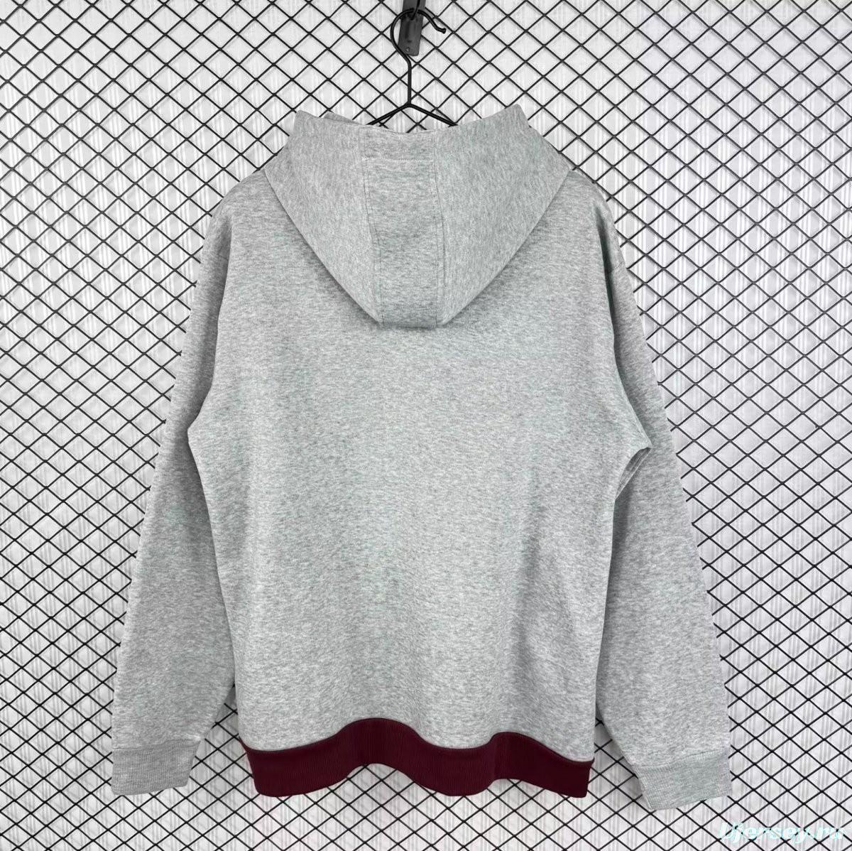 Retro 14/15 Bayern Munich Grey Hoodie