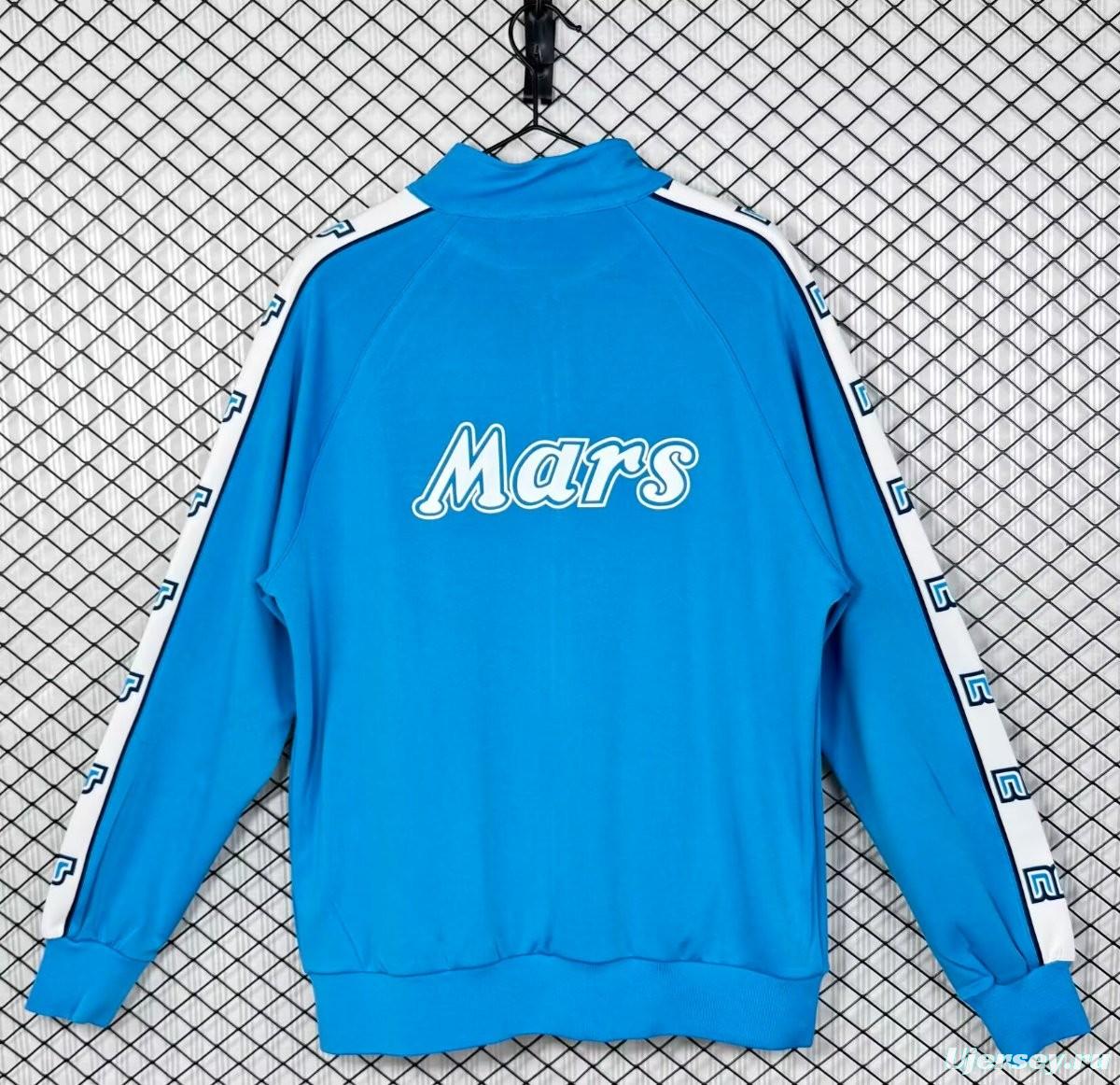 Retro 88/89 Napoli Home Full Zipper Jacket