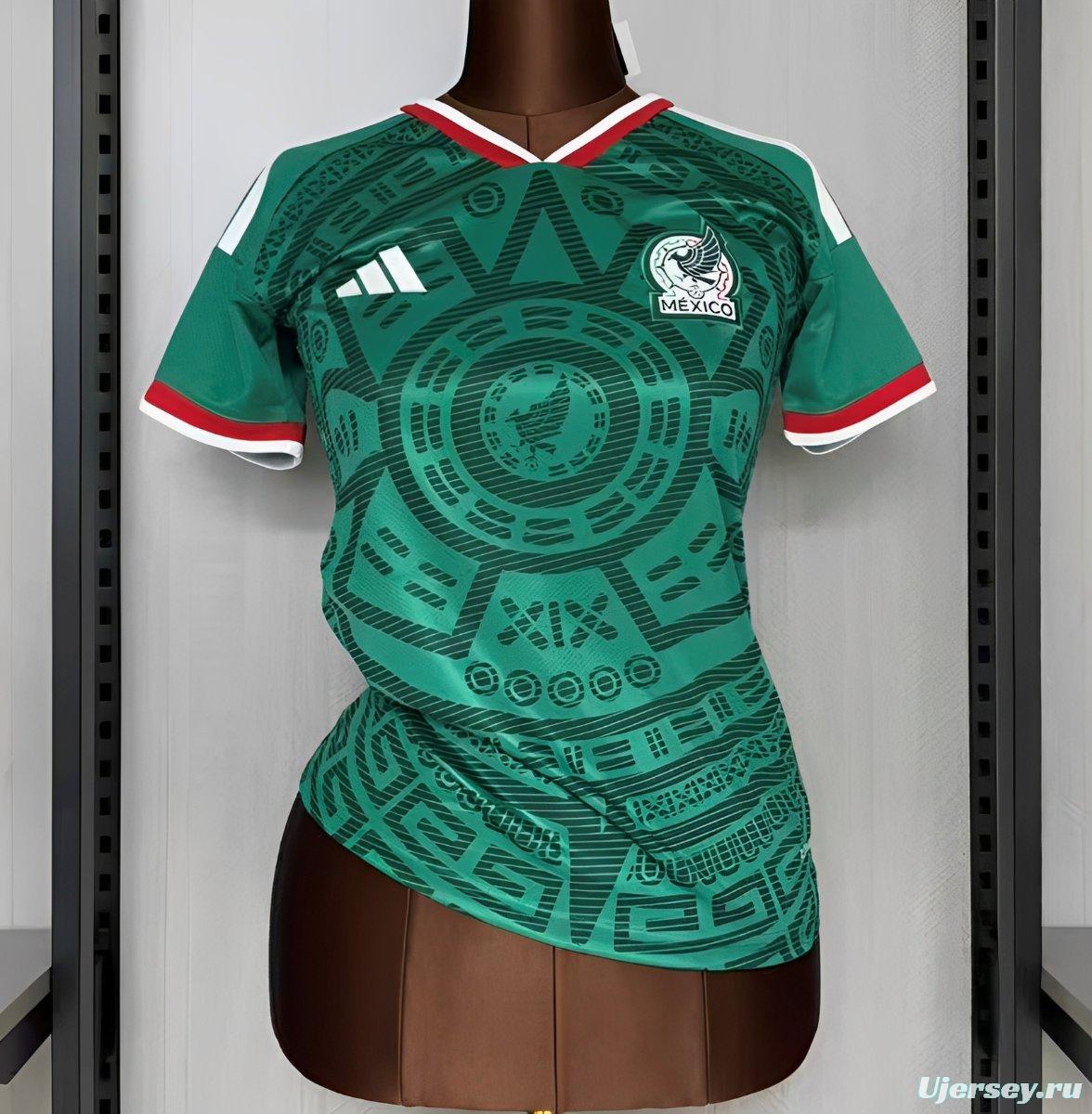 2026 Women Mexico Home Jersey