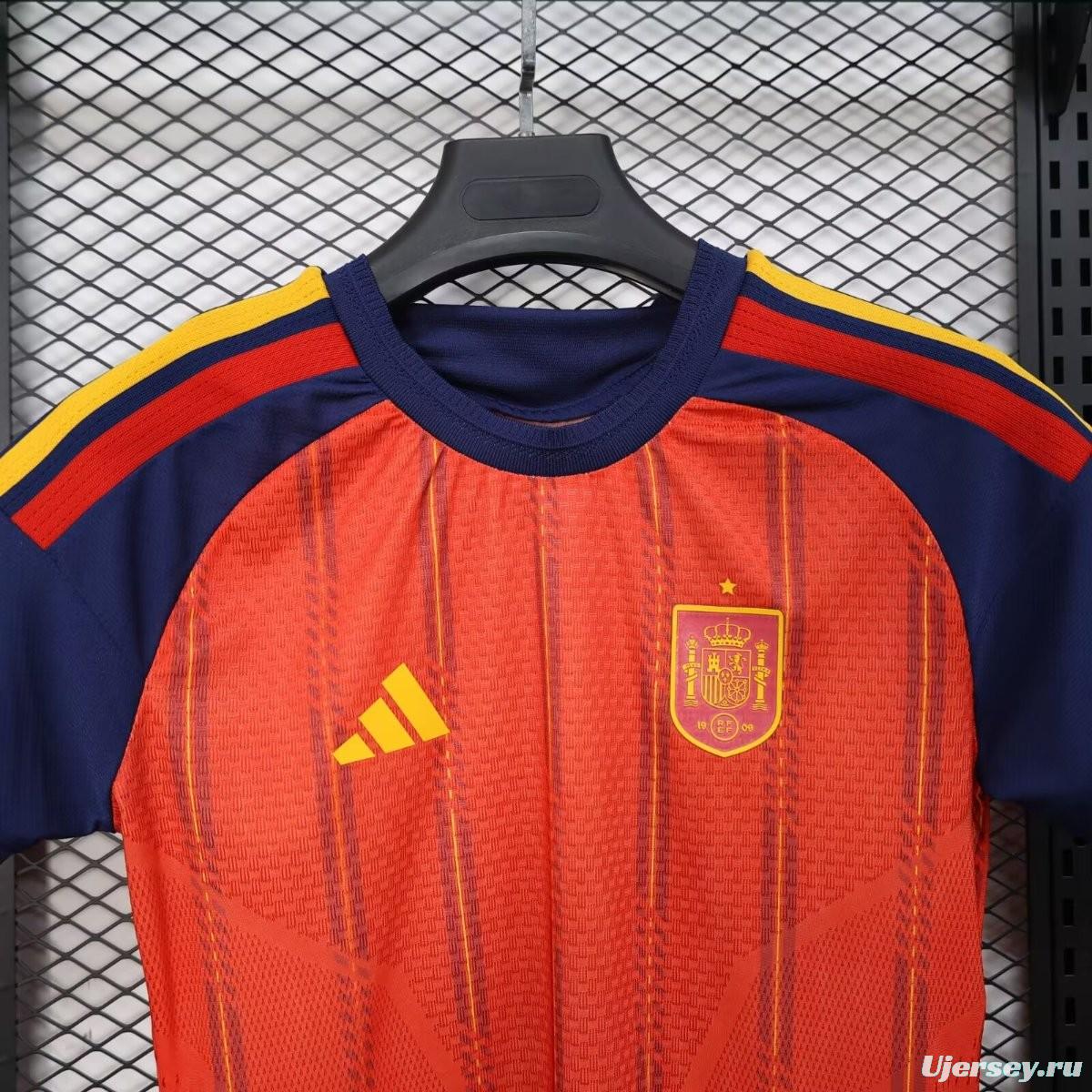 Player Version 2026 Spain Home Women Jersey