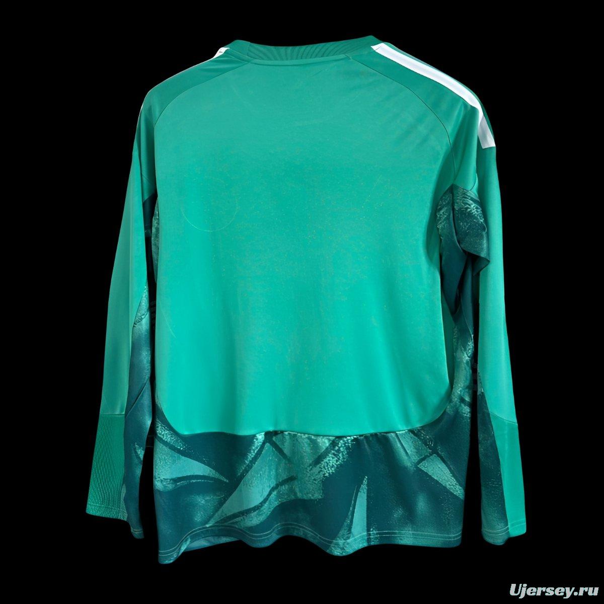 2026 Germany Green Goalkeeper Long Sleeve Jersey