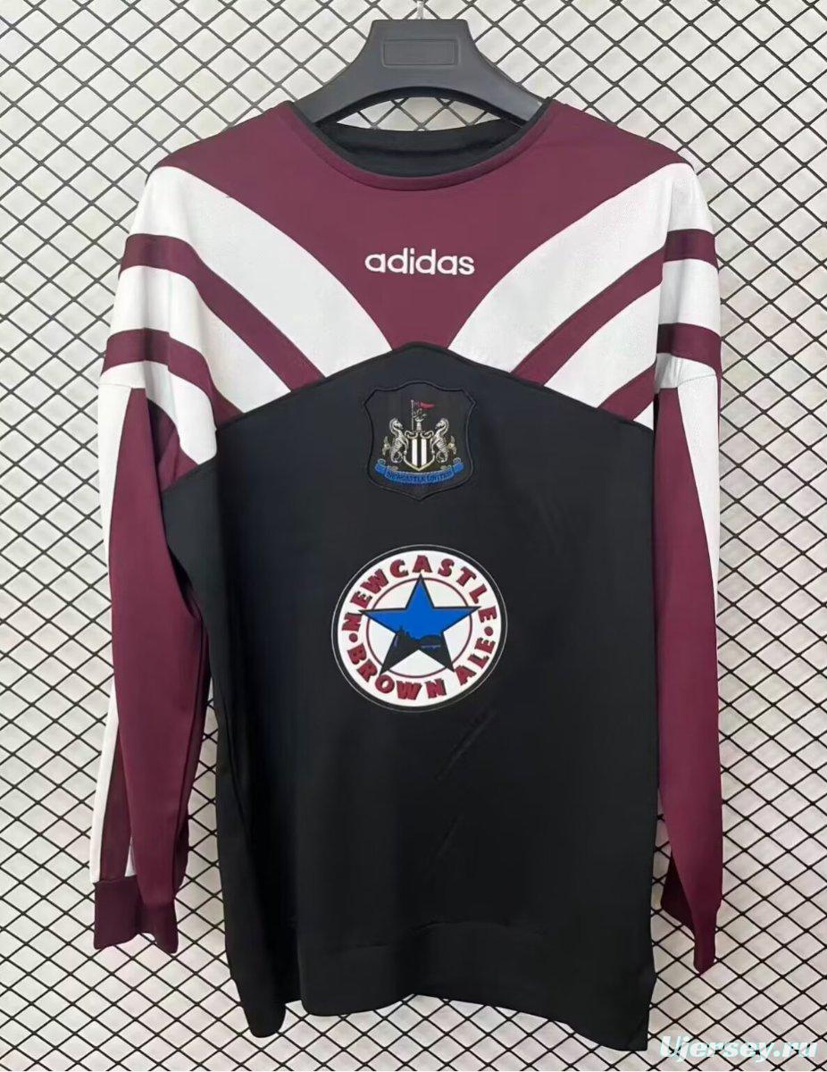 25/26 Adidas Newcastle United 1995 Remake Long Sleeve Away Jersey