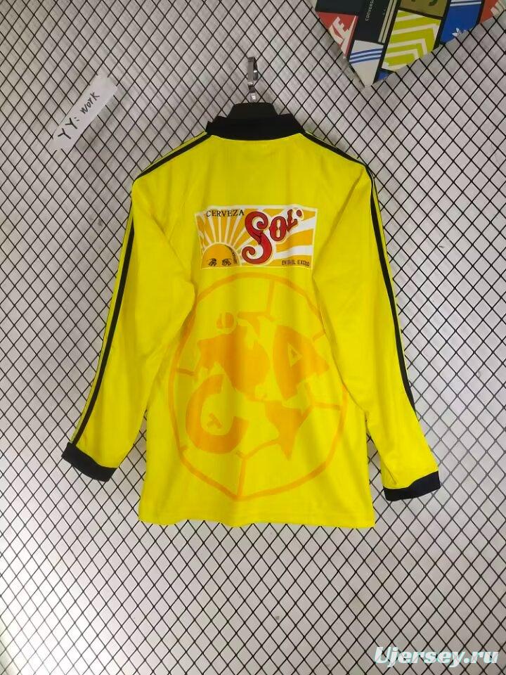 Retro 97/98 Club America Home Long Sleeve Jersey