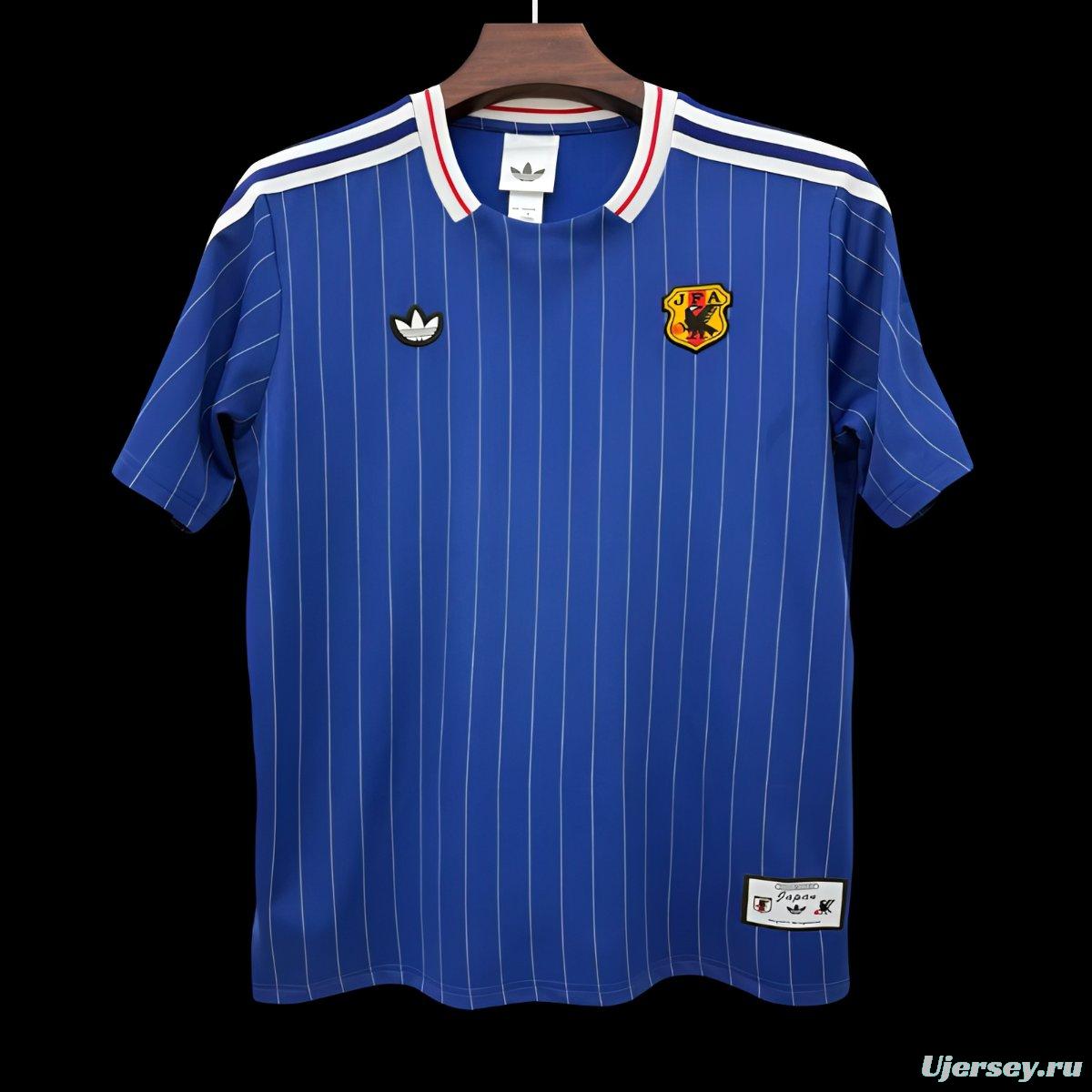2026 Japan Adidas Terrace Icons Blue Jersey