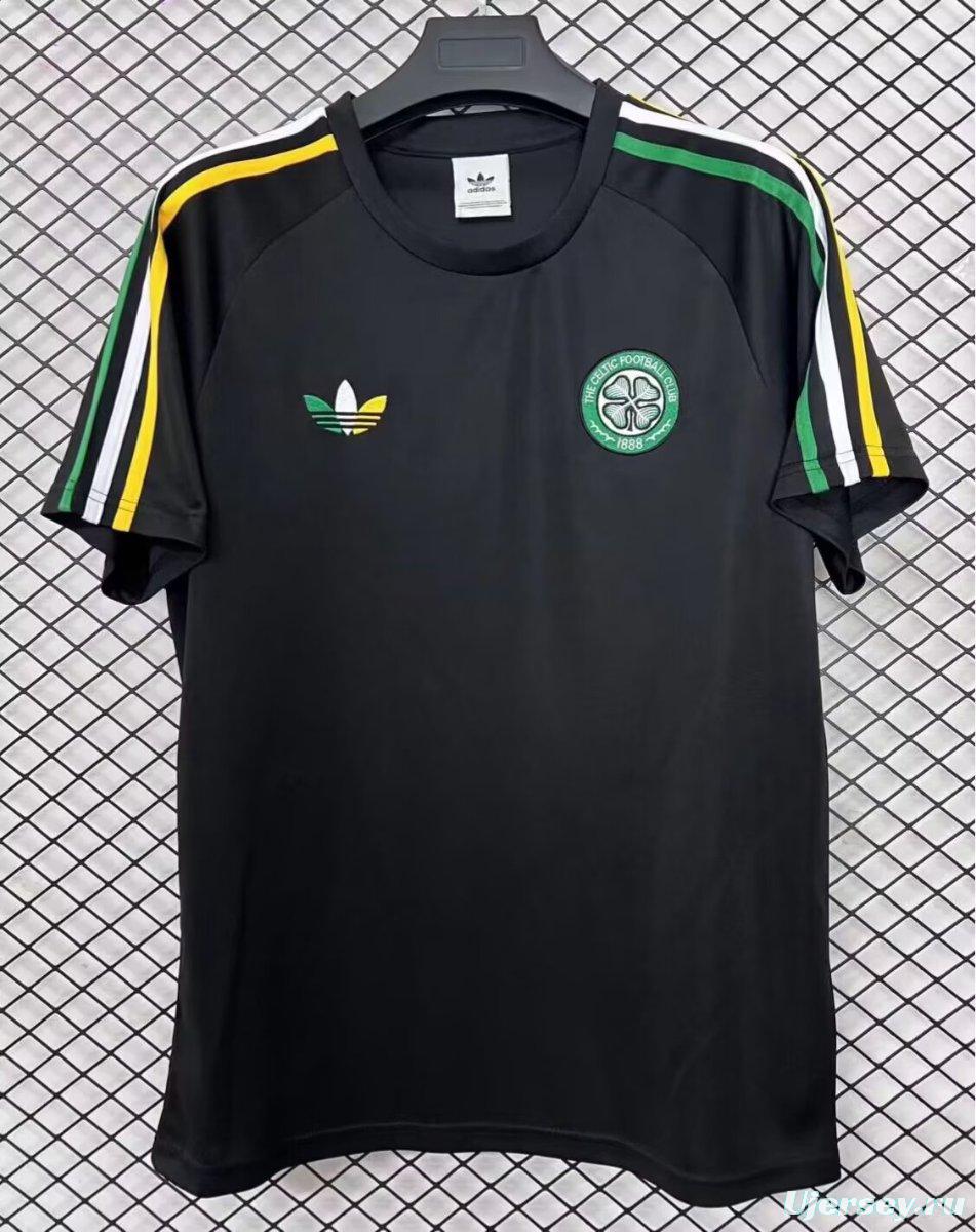 26/26 Adidas Celtic Origins Black T-Shirt