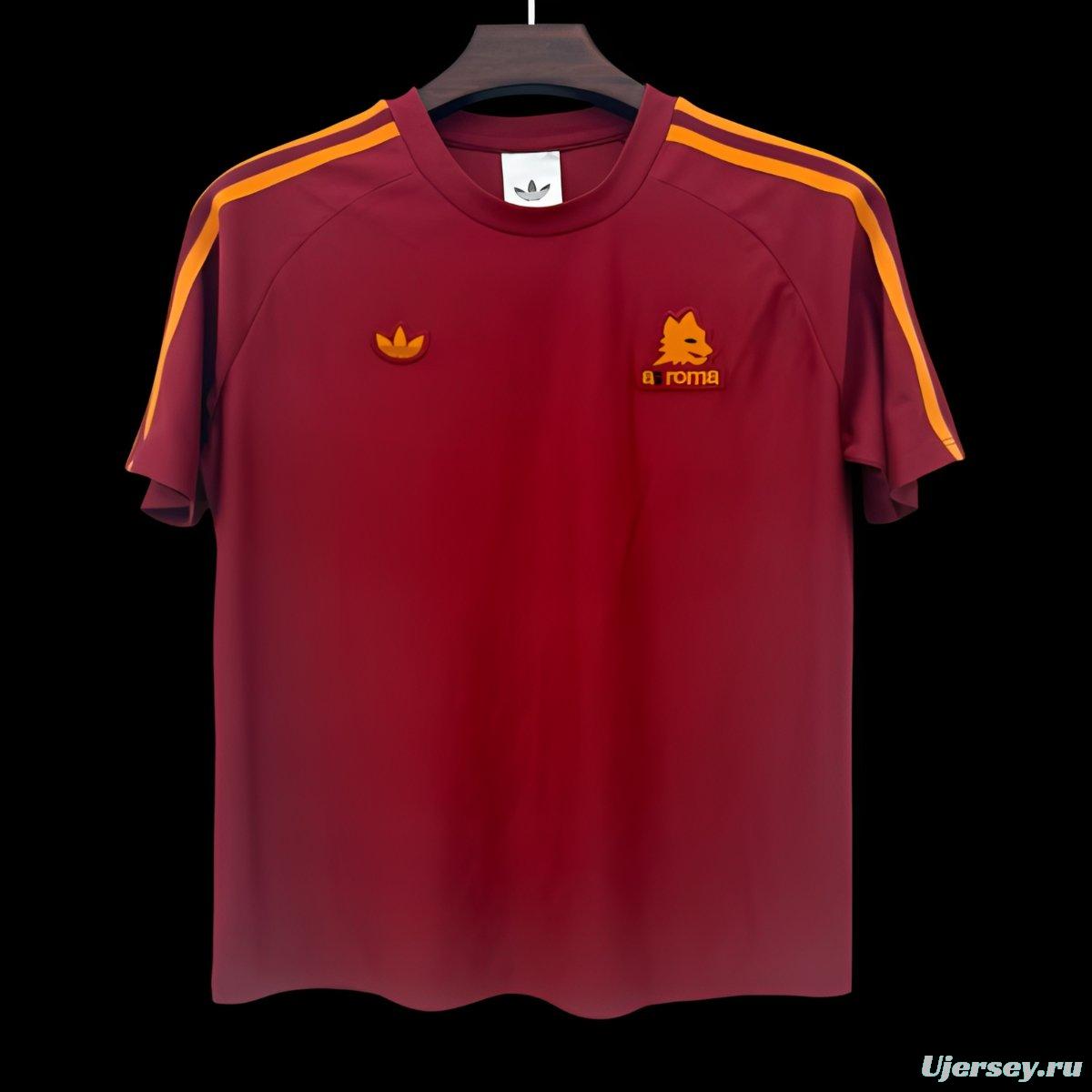 25/26 Roma Adidas Original Red Jersey