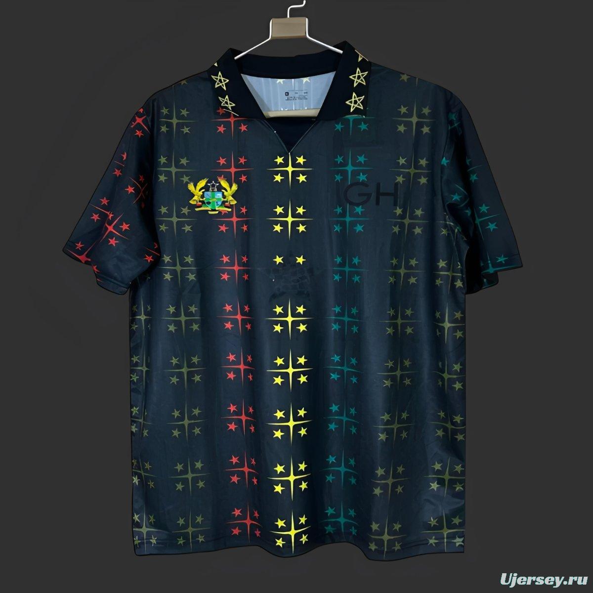 2026 Ghana Black Heritage Football Jersey