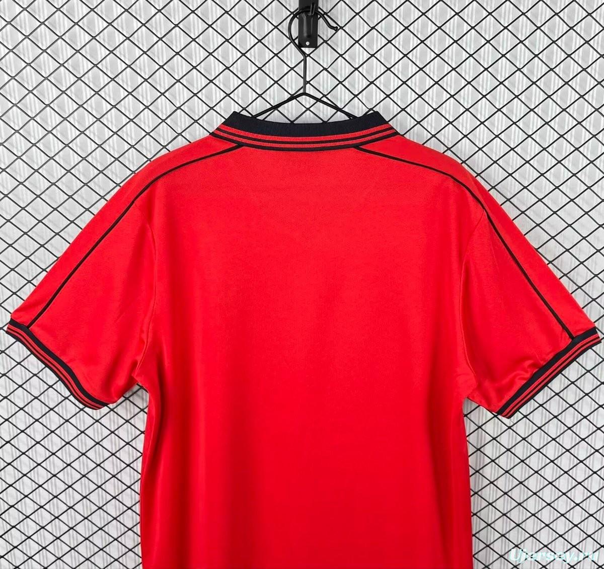 Retro 98/99 Osasuna Home Long Sleeve Jersey